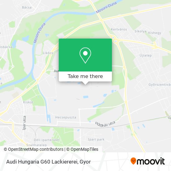 Audi Hungaria G60 Lackiererei map