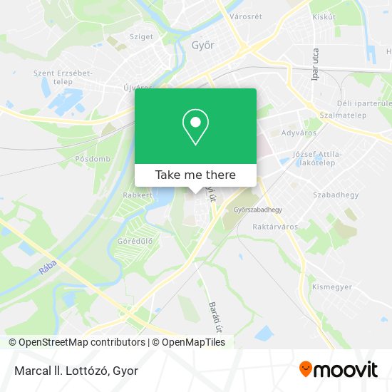 Marcal ll. Lottózó map