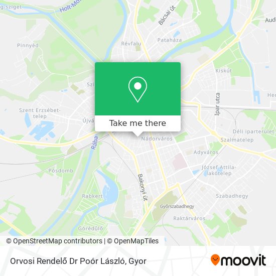 Orvosi Rendelő Dr Poór László map