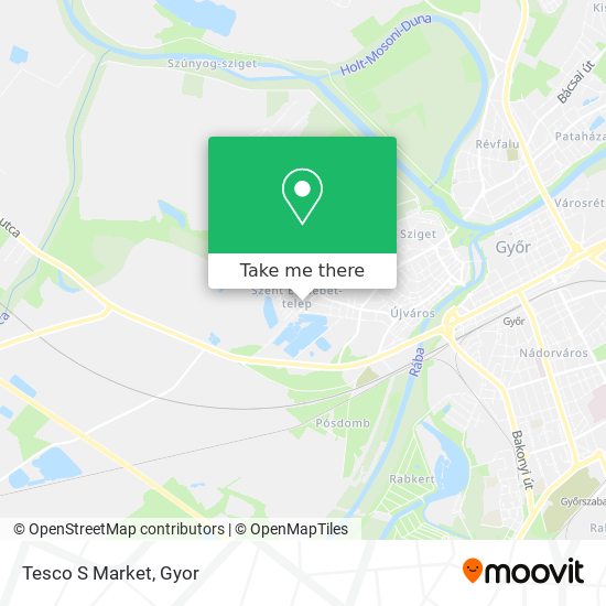 Tesco S Market map