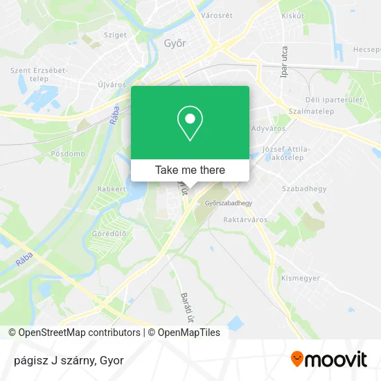 págisz J szárny map
