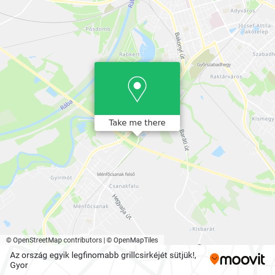 Az ország egyik legfinomabb grillcsirkéjét sütjük! map