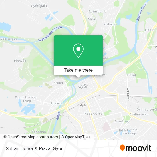 Sultan Döner & Pizza map