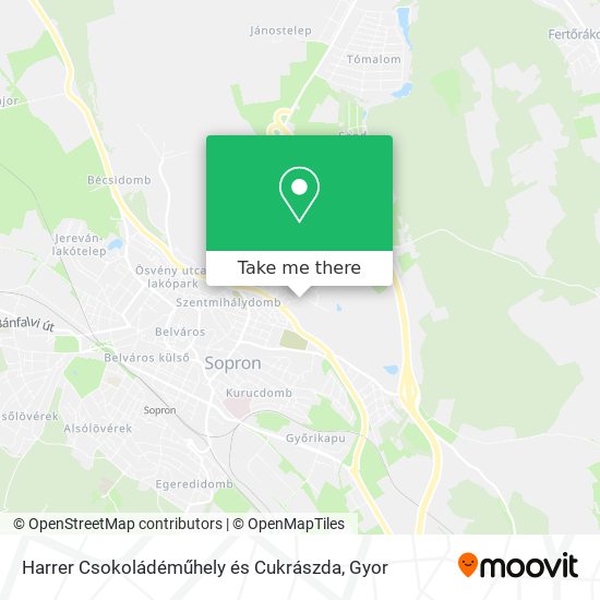 Harrer Csokoládéműhely és Cukrászda map