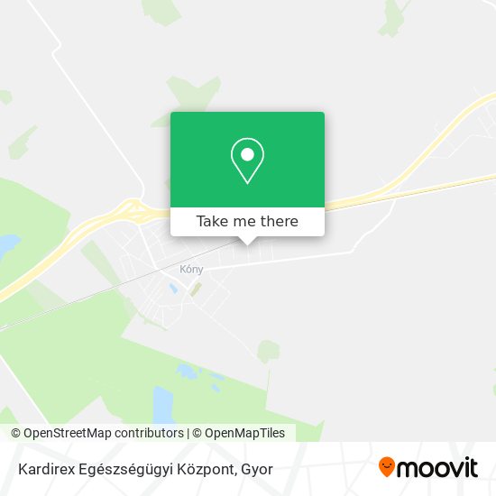 Kardirex Egészségügyi Központ map