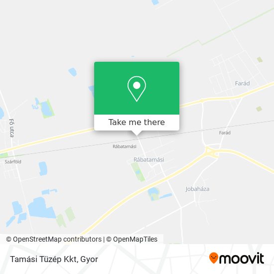 Tamási Tüzép Kkt map