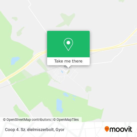 Coop 4. Sz. élelmiszerbolt map