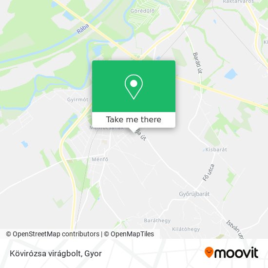 Kövirózsa virágbolt map