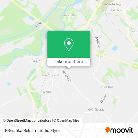 R-Grafika Reklámstúdió map