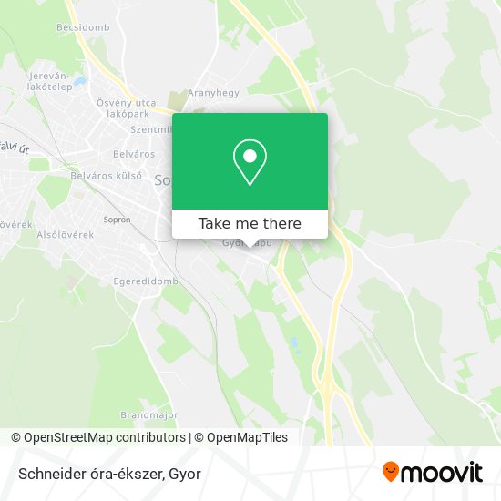 Schneider óra-ékszer map