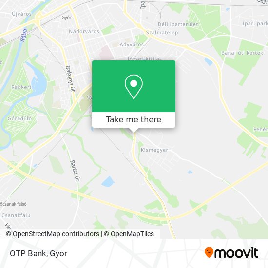 OTP Bank map