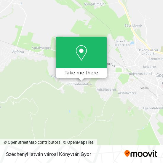 Széchenyi István városi Könyvtár map