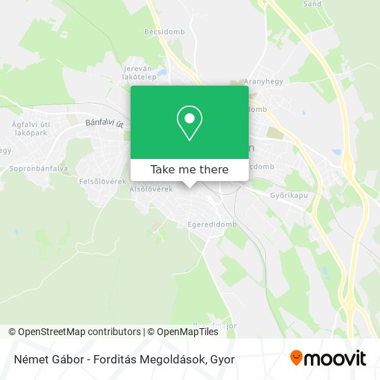 Német Gábor - Forditás Megoldások map