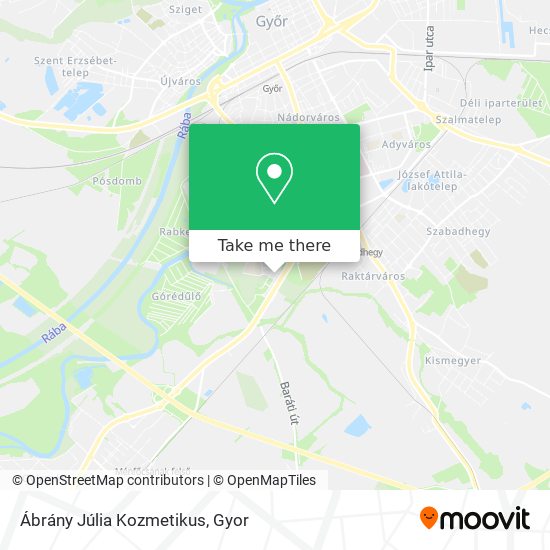 Ábrány Júlia Kozmetikus map