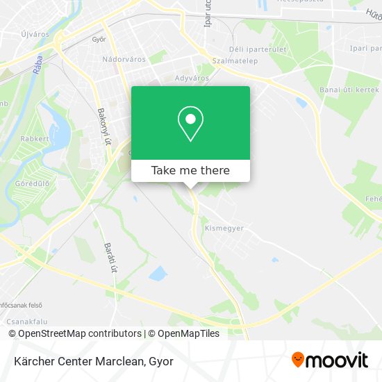 Kärcher Center Marclean map