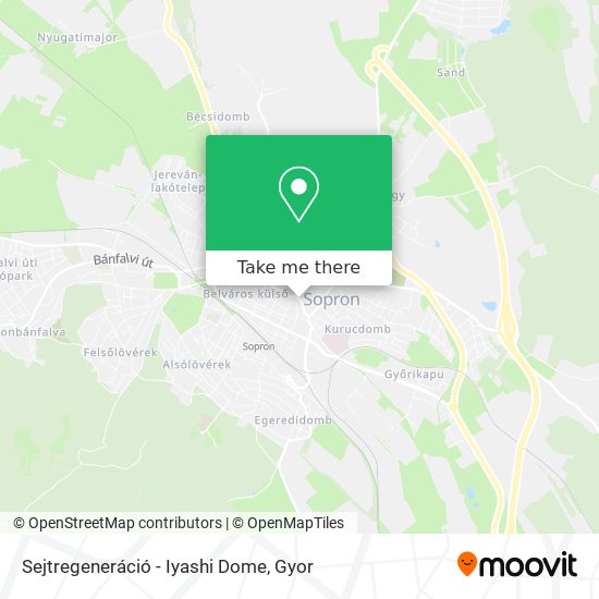 Sejtregeneráció - Iyashi Dome map