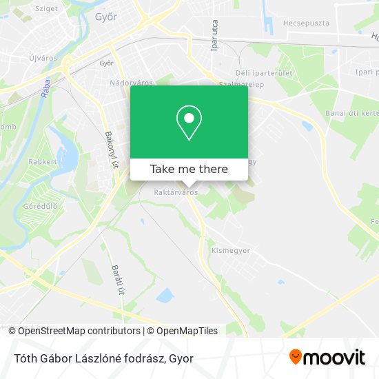 Tóth Gábor Lászlóné fodrász map