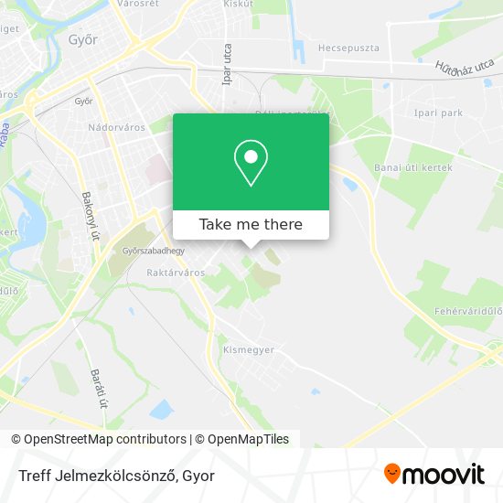 Treff Jelmezkölcsönző map