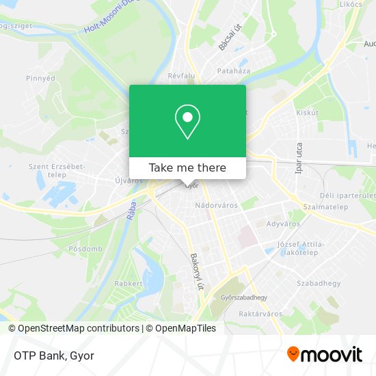 OTP Bank map