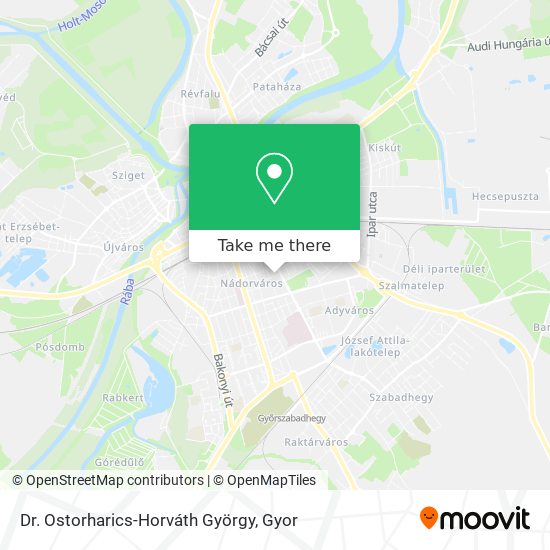 Dr. Ostorharics-Horváth György map