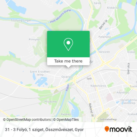 31 - 3 Folyó, 1 sziget, Összművészet map