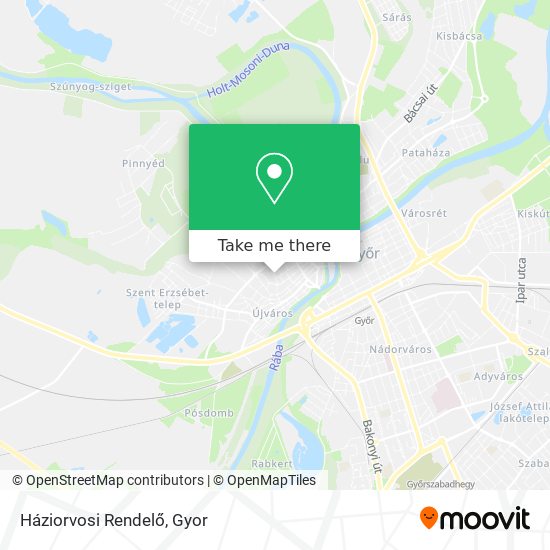 Háziorvosi Rendelő map