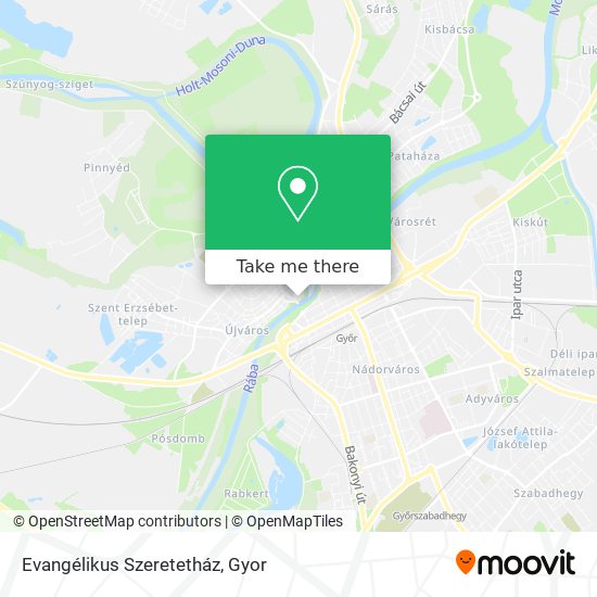 Evangélikus Szeretetház map