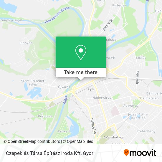 Czepek és Társa Építész iroda Kft map
