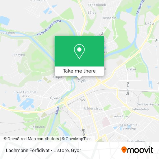 Lachmann Férfidivat - L store map