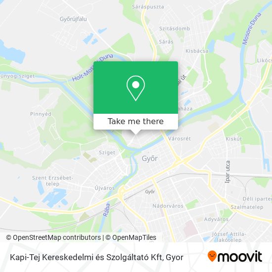 Kapi-Tej Kereskedelmi és Szolgáltató Kft map