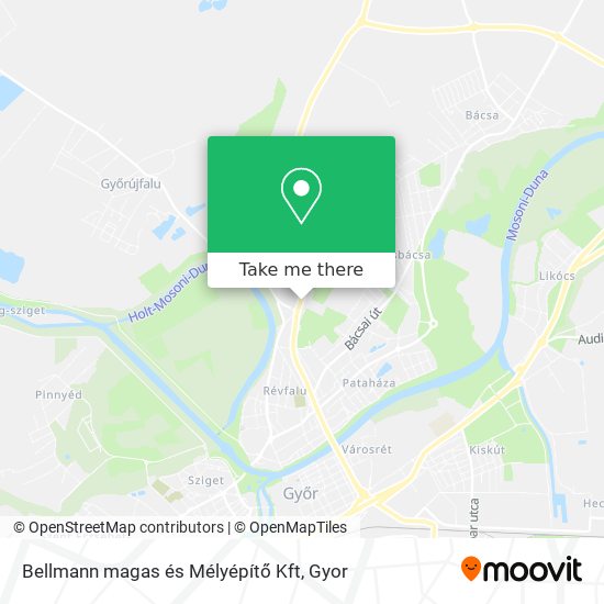 Bellmann magas és Mélyépítő Kft map