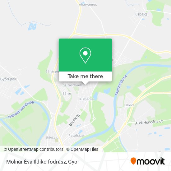 Molnár Éva Ildikó fodrász map