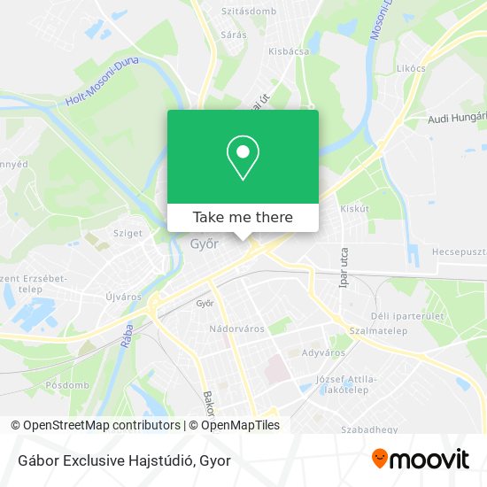 Gábor Exclusive Hajstúdió map
