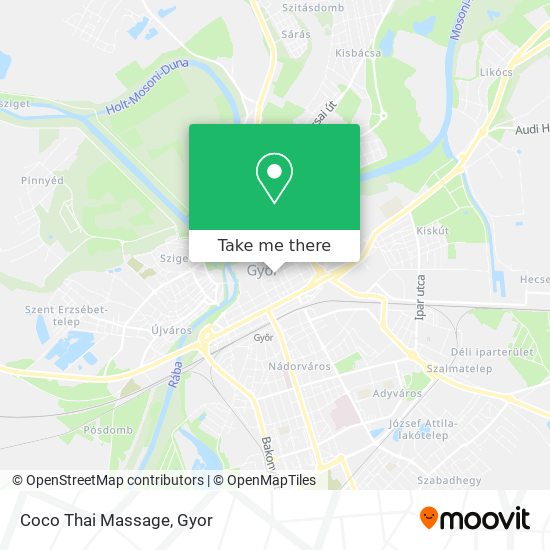 Coco Thai Massage map