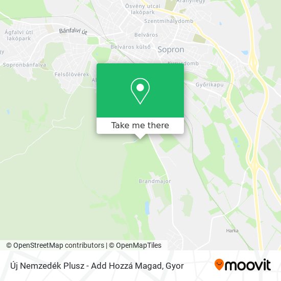 Új Nemzedék Plusz - Add Hozzá Magad map