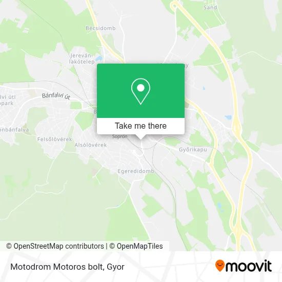 Motodrom Motoros bolt map