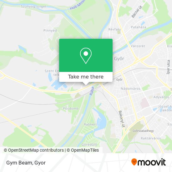 Gym Beam map