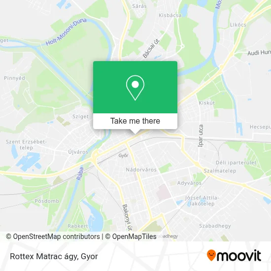 Rottex Matrac ágy map