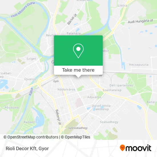 Rioli Decor Kft map