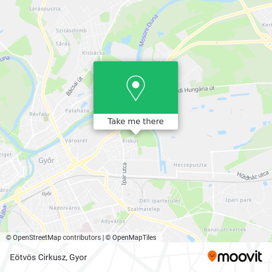Eötvös Cirkusz map