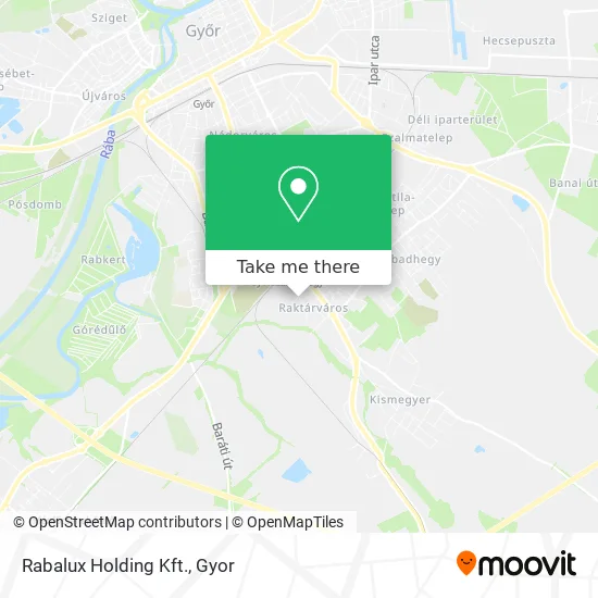 Rabalux Holding Kft. map