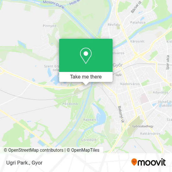 Ugri Park. map