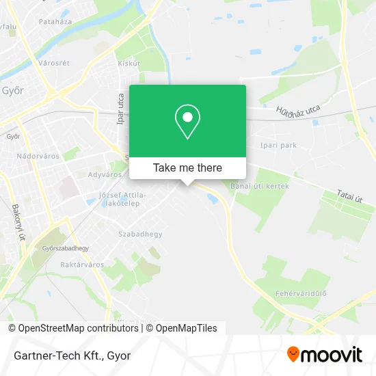 Gartner-Tech Kft. map