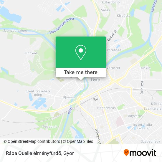 Rába Quelle élményfürdő map