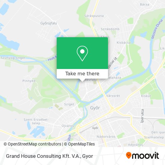 Grand House Consulting Kft. V.A. map