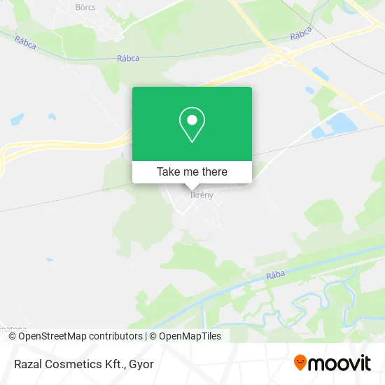 Razal Cosmetics Kft. map