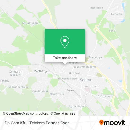 Dp-Com Kft. - Telekom Partner map
