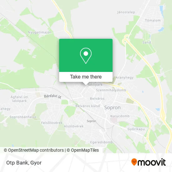 Otp Bank map
