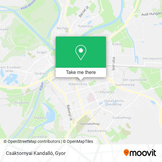 Csáktornyai Kandalló map