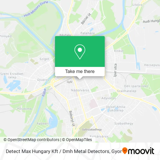 Detect Max Hungary Kft / Dmh Metal Detectors map